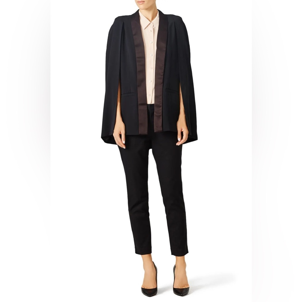 Parker Mina tuxedo cape blazer - size medium
